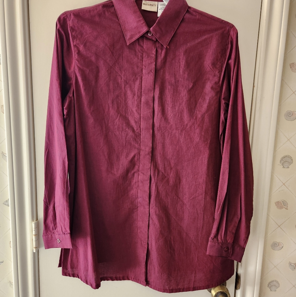 Preview International Pink and Brown Plaid Shirt